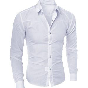 camisa branca masculina