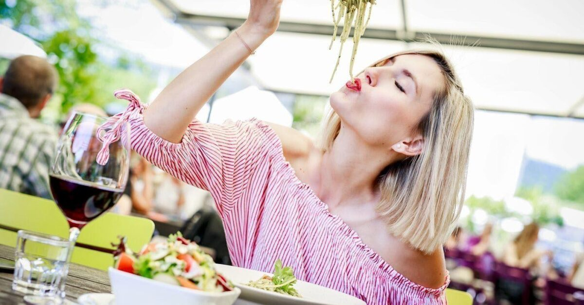 Enjoy the food