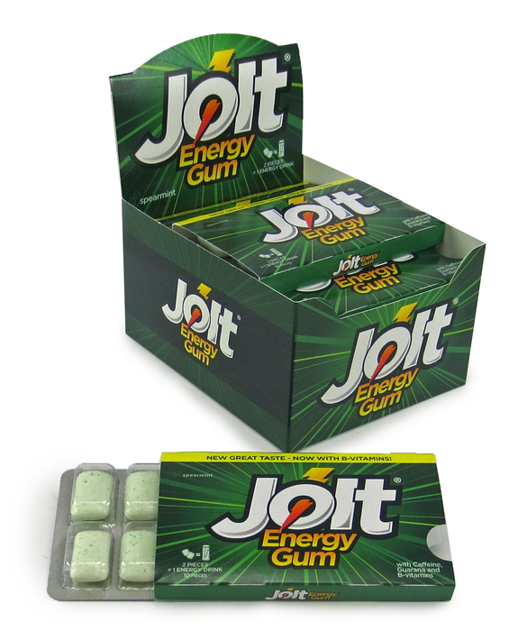 Jolt Energy Gum 90's early 2000s candy