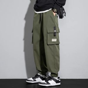 calça larga masculina