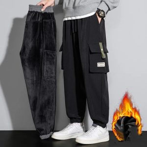 calça larga masculina