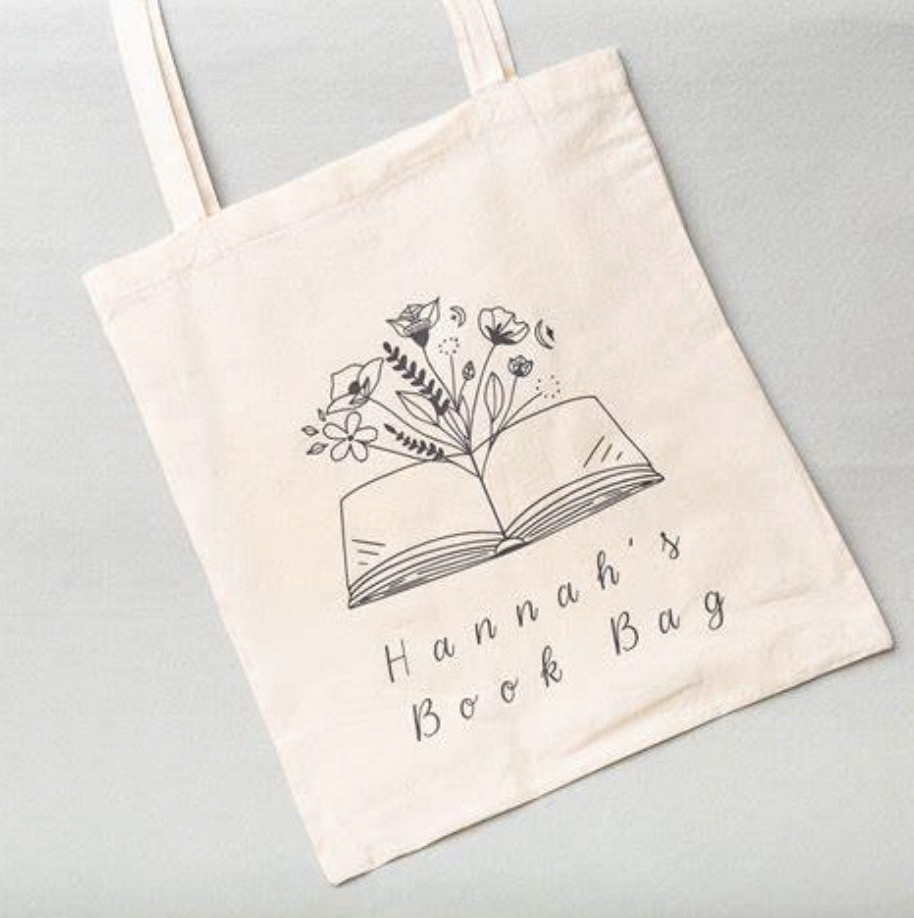 bookish tote bags
