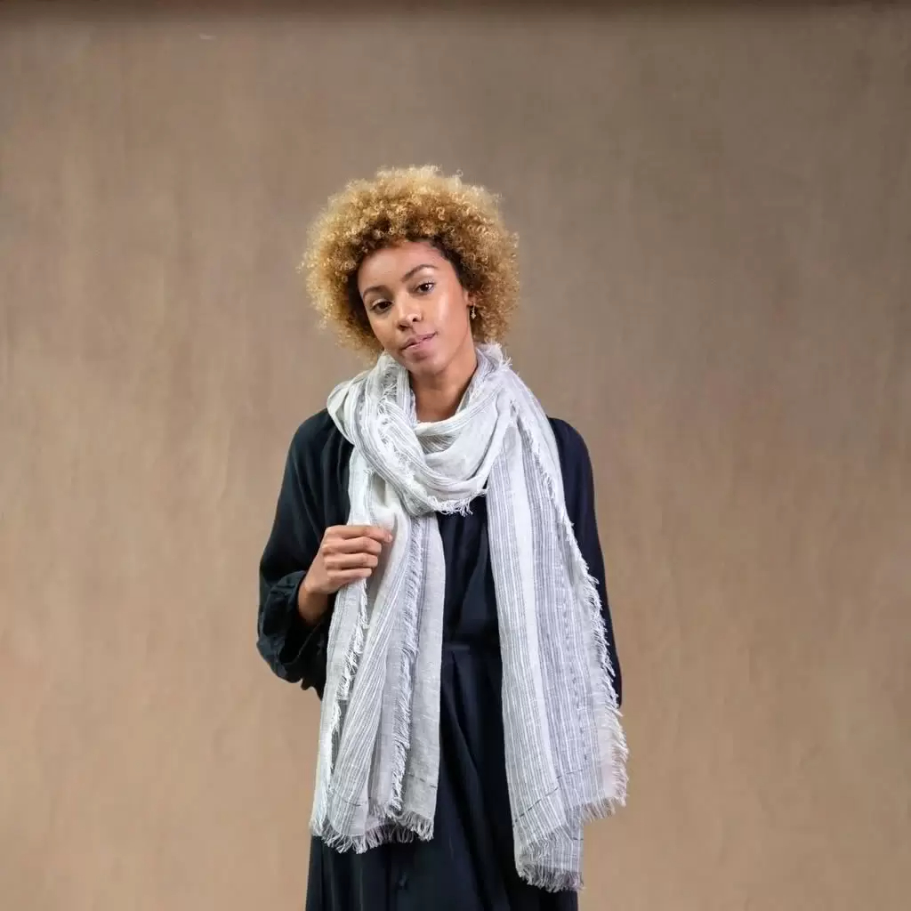 linen scarf