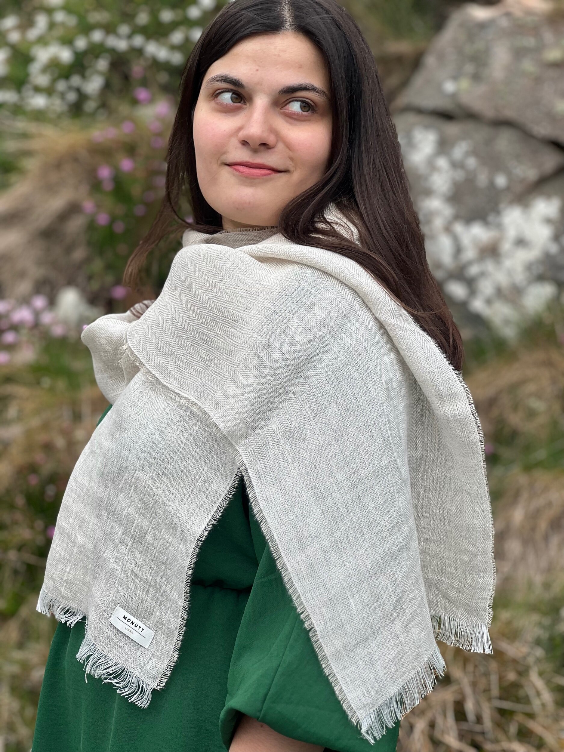 linen scarf