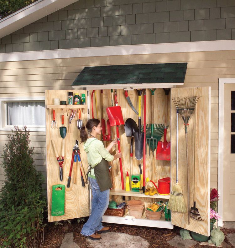 outdoor tool storage