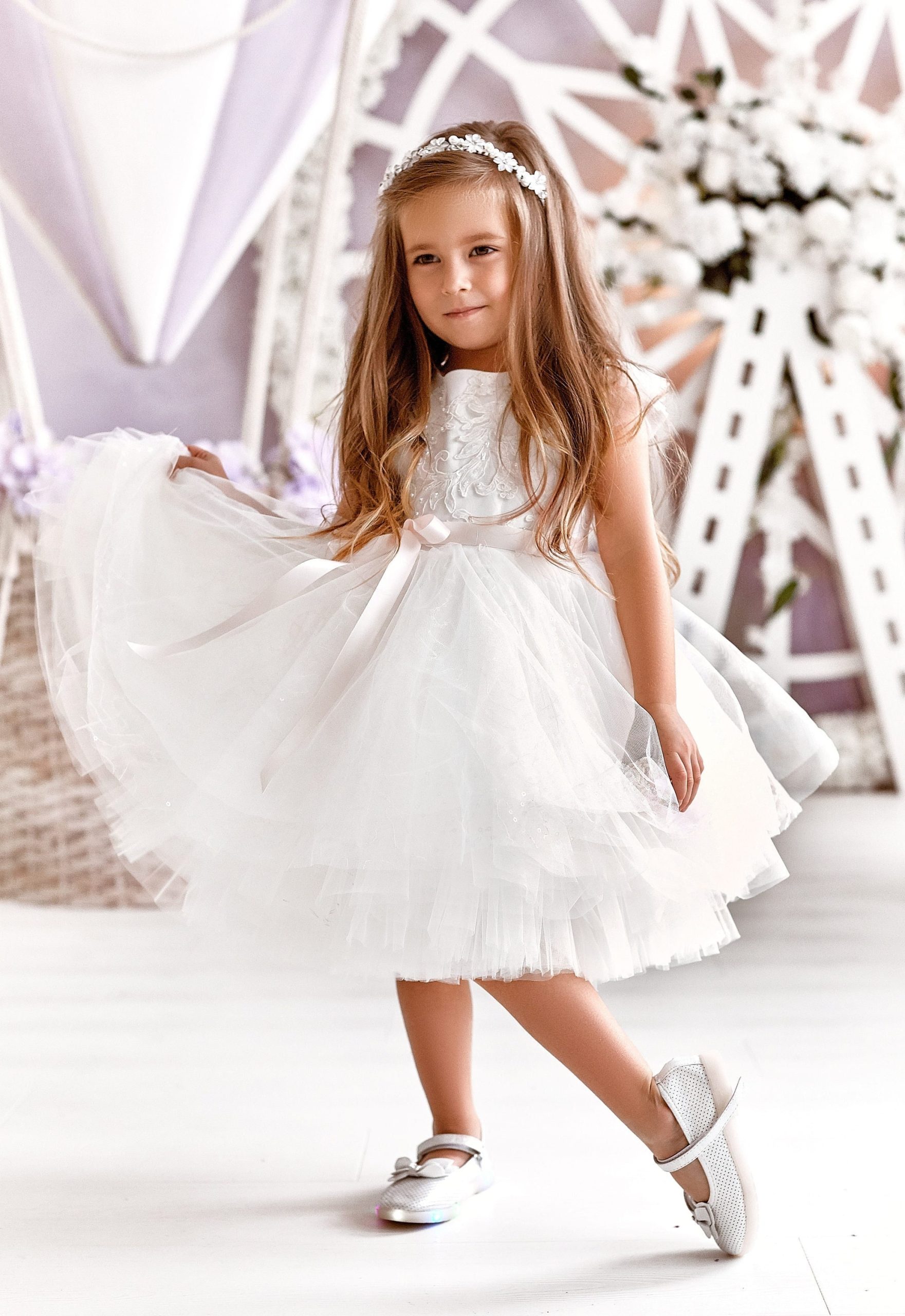 white dress for girls