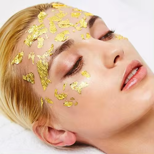 gold mask
