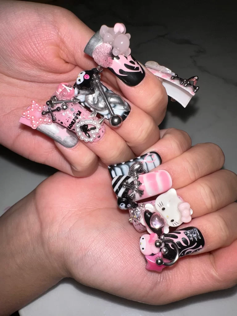 Y2K Duck Nails