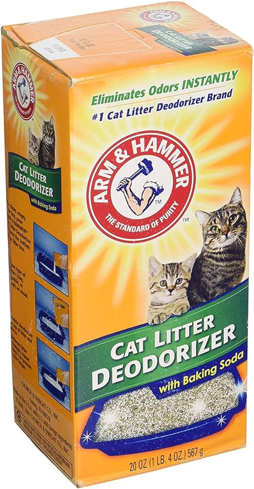 cat litter baking soda