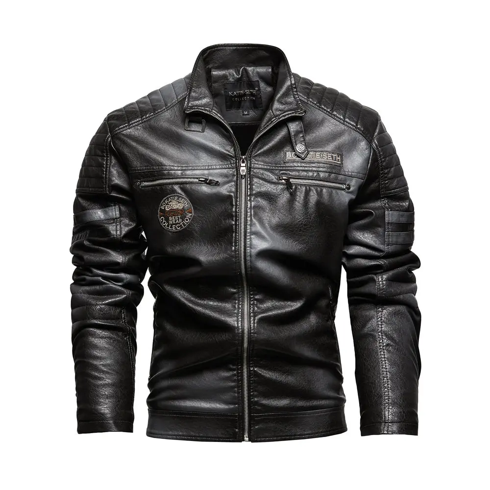jaqueta couro masculina