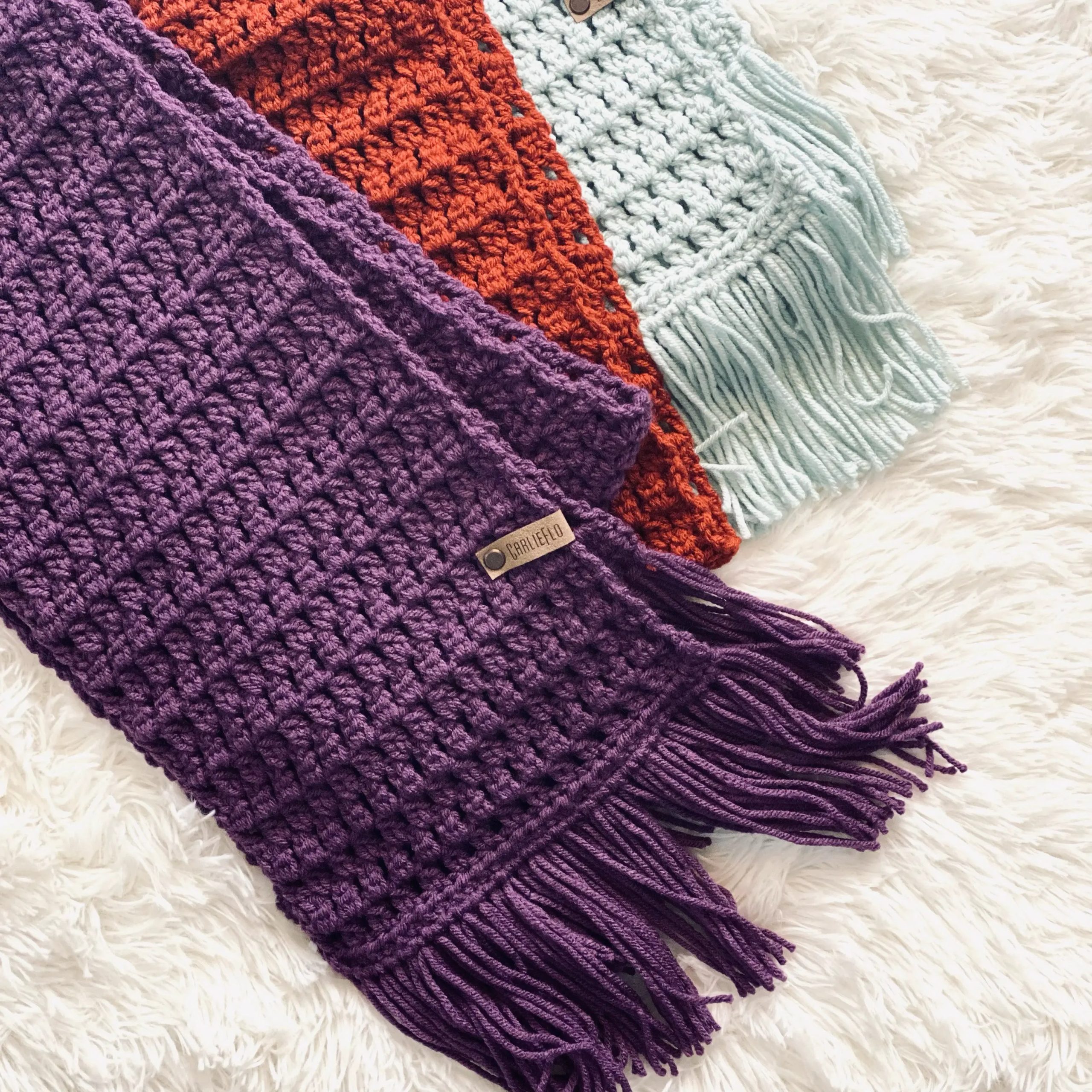 crochet scarf pattern free