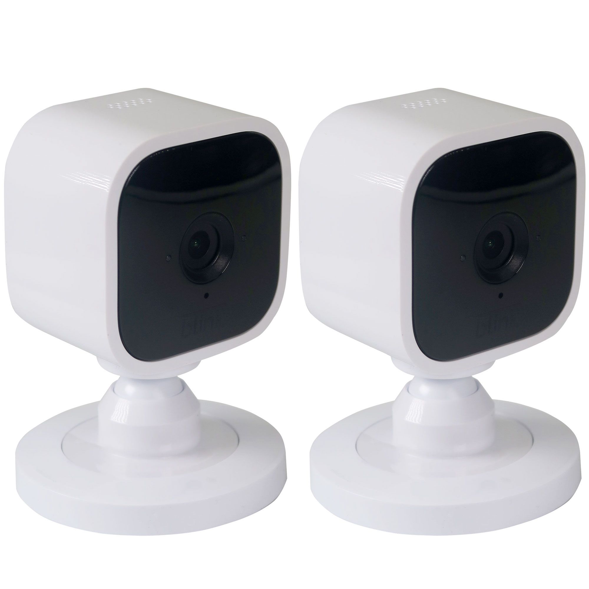 Compact indoor plug-in smart security camera