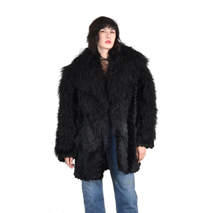 fur coat