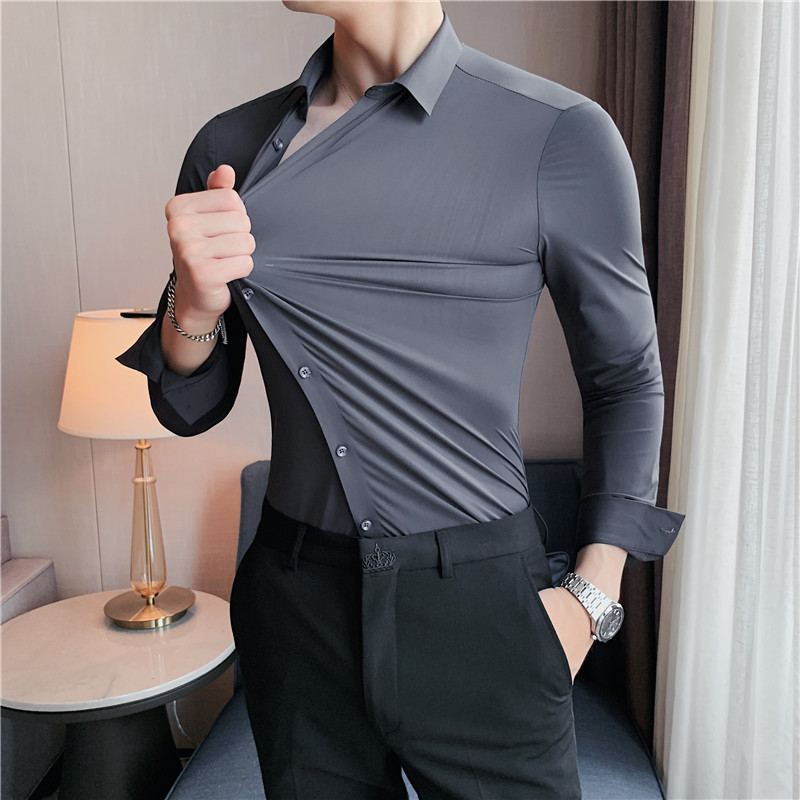 Extra slim fit dress shirt