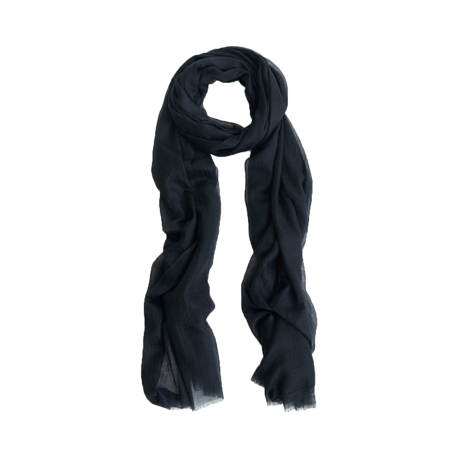 black cashmere scarf