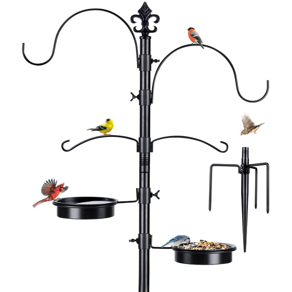 tall bird feeder