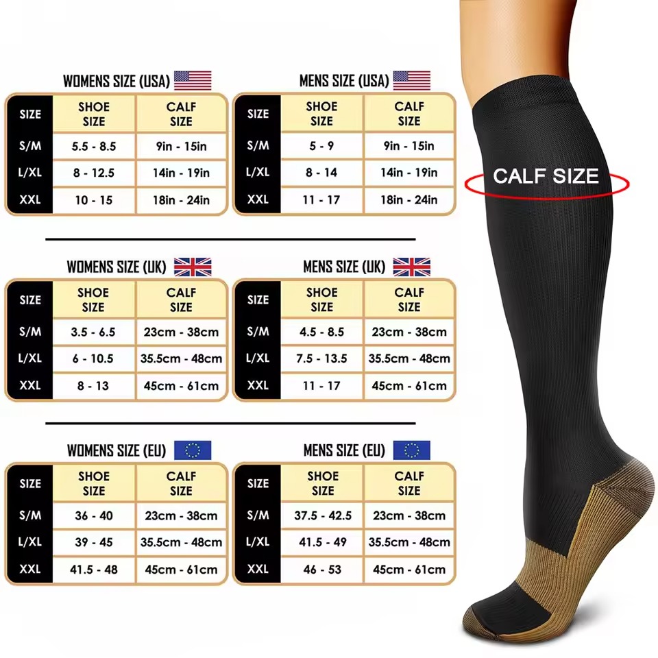 plus size compression socks