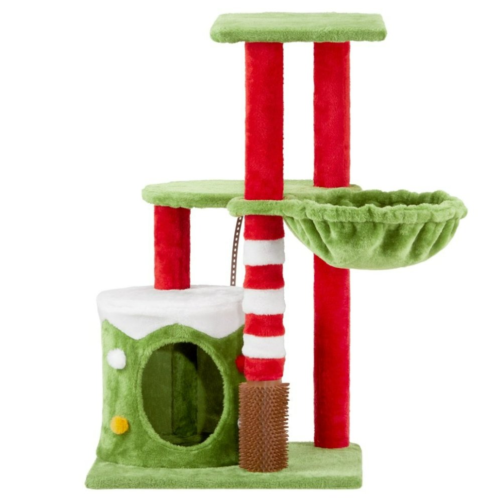cat tree christmas tree