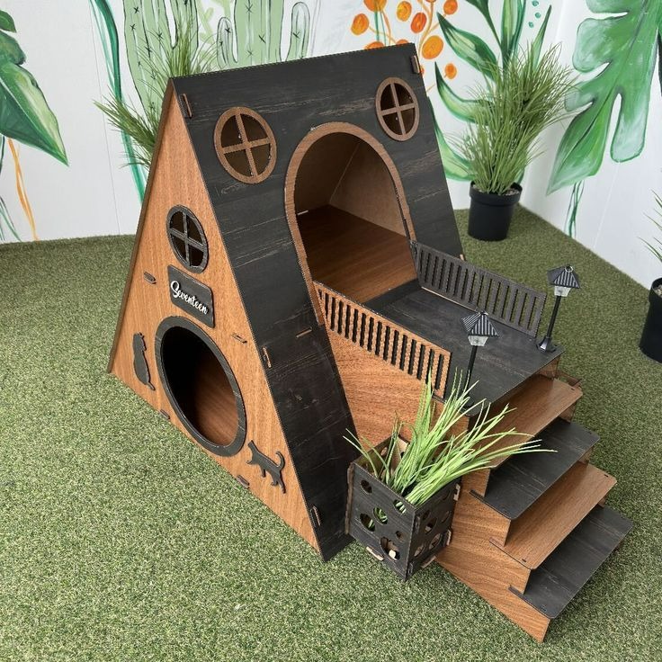 cat tree house