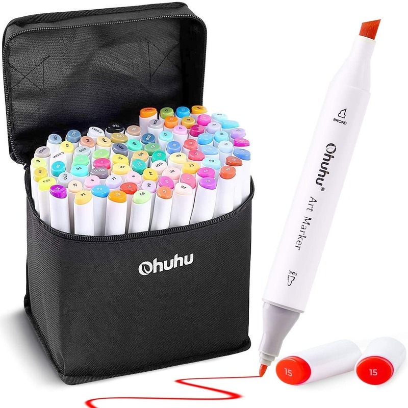 Color pens for art