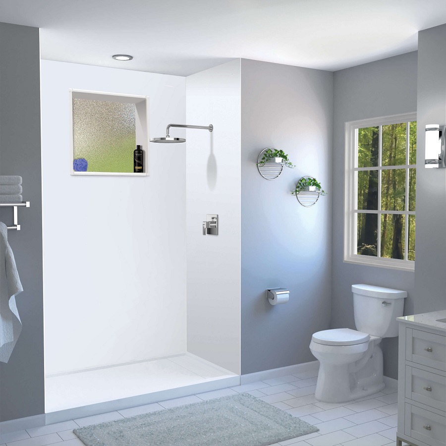 5x8 bathroom with walk-in shower layout