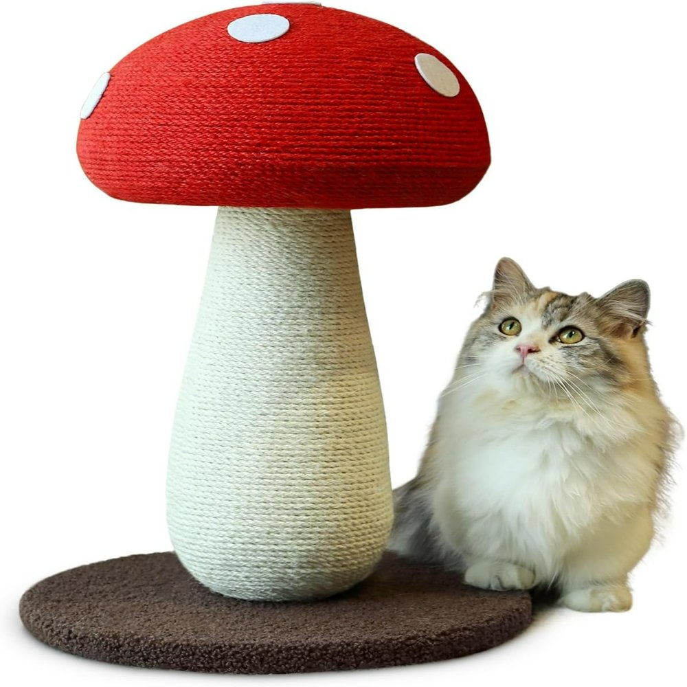 mushroom cat tree