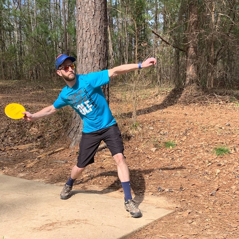 Forehand frisbee throw