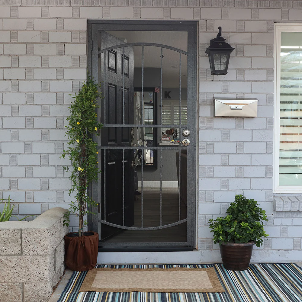 front door security screens