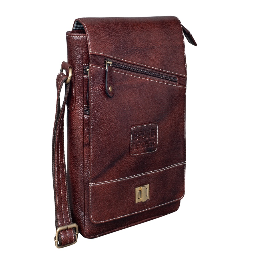Leather Sling Bag for Men