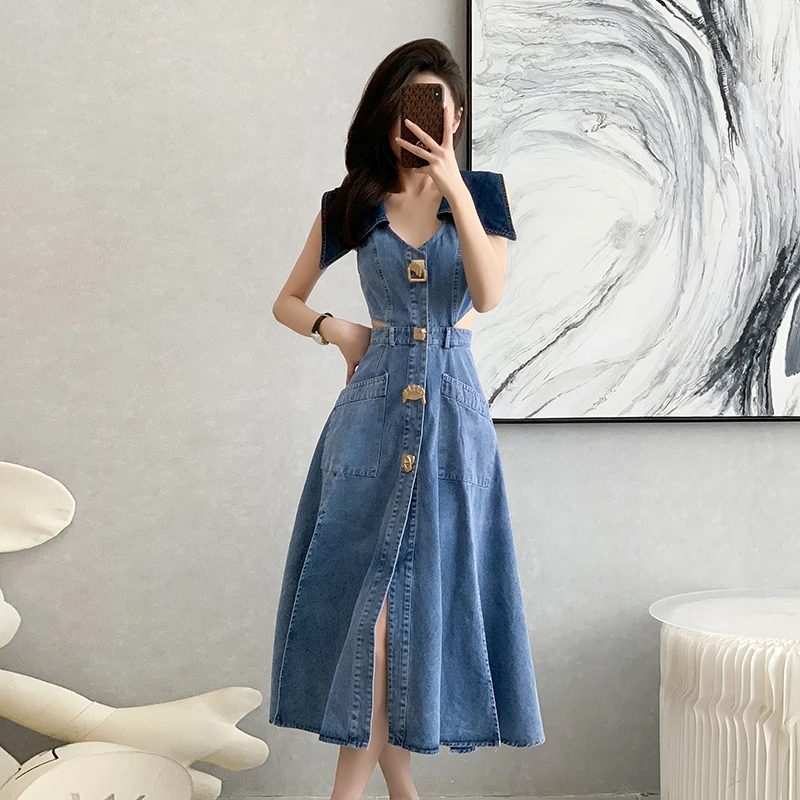 jean dress