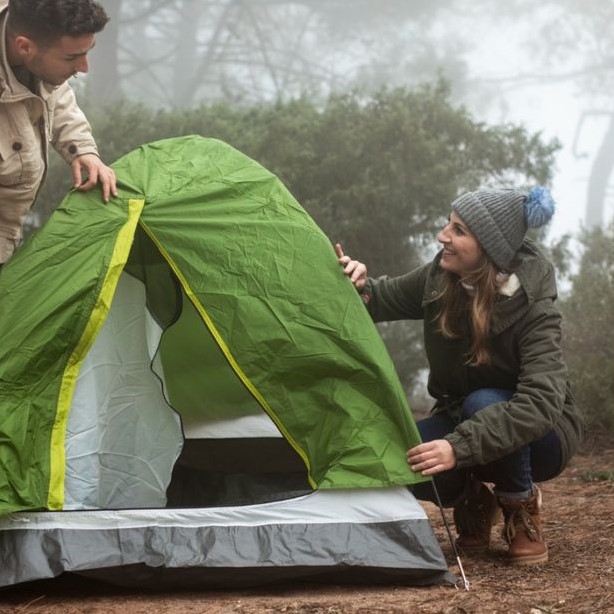 how to clean a tent