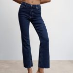 cropped flare jeans