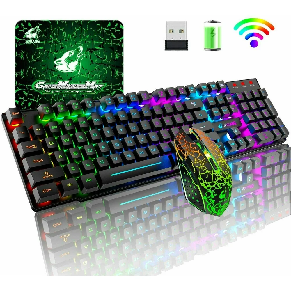 wireless gaming keyboard and mouse
