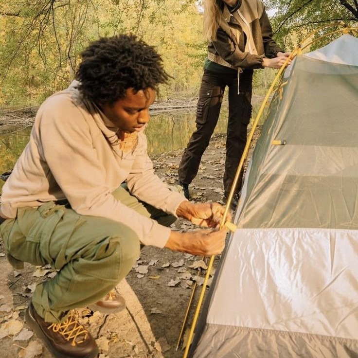 how to set up a tent