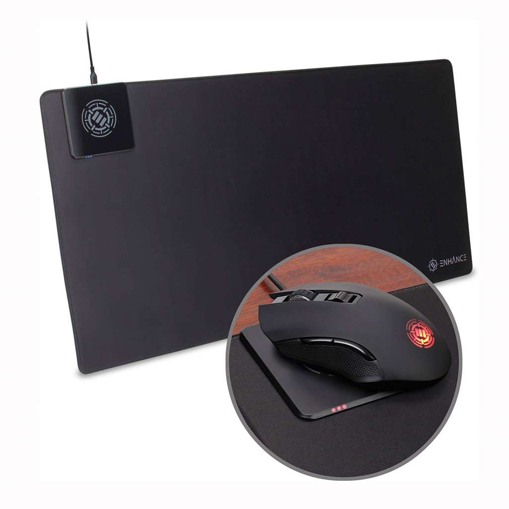 wireless charging mouse pad