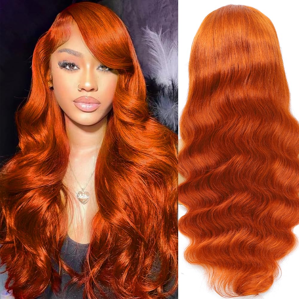 ginger wig human hair