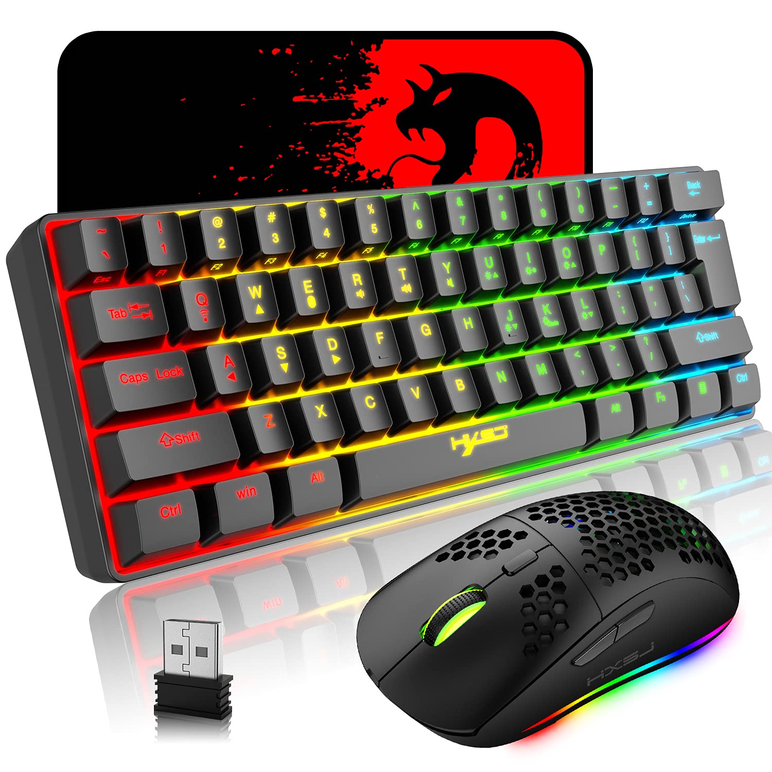 wireless gaming keyboard and mouse