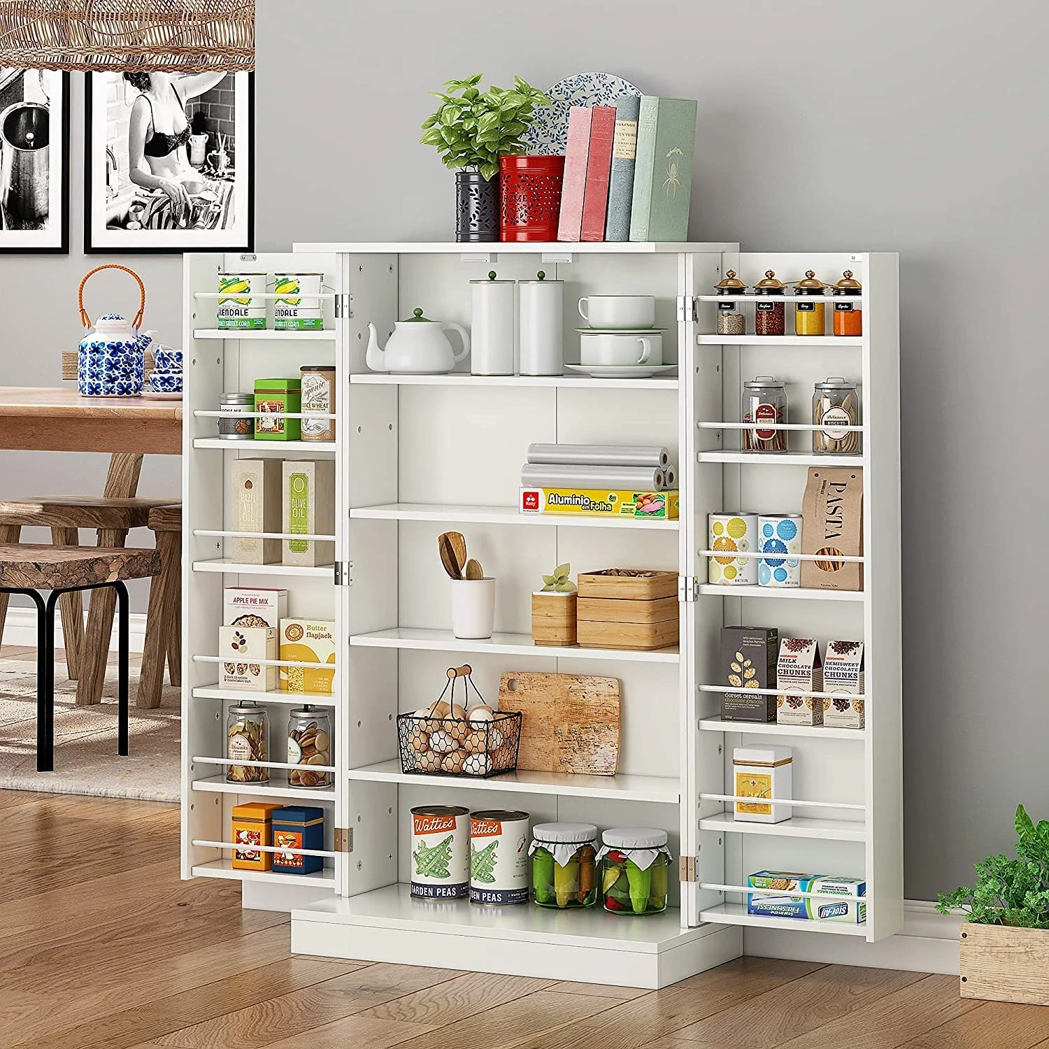 kitchen pantry storage cabinet