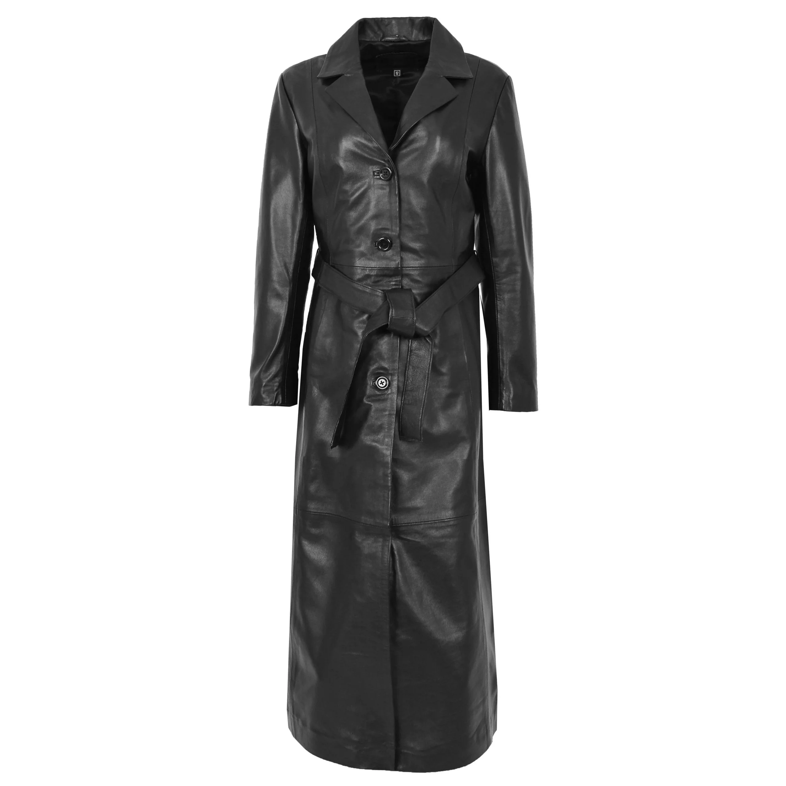 leather trench coat
