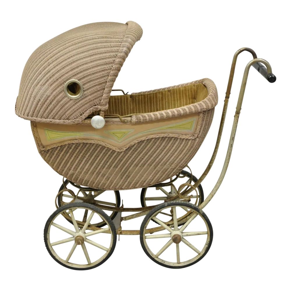vintage baby stroller