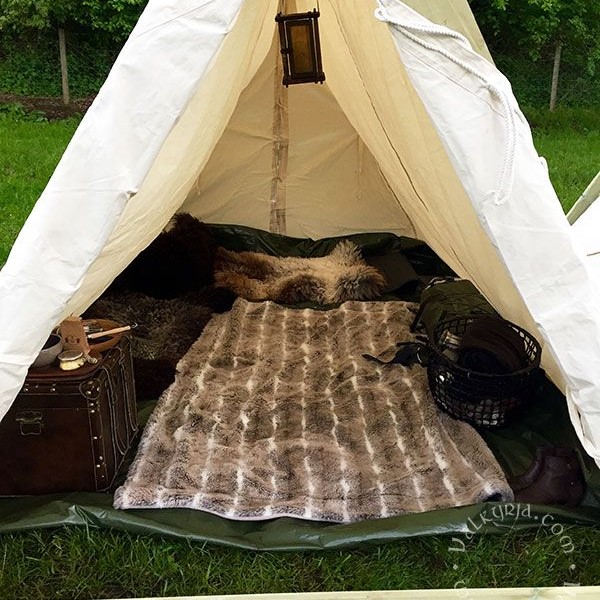 how to clean a tent
