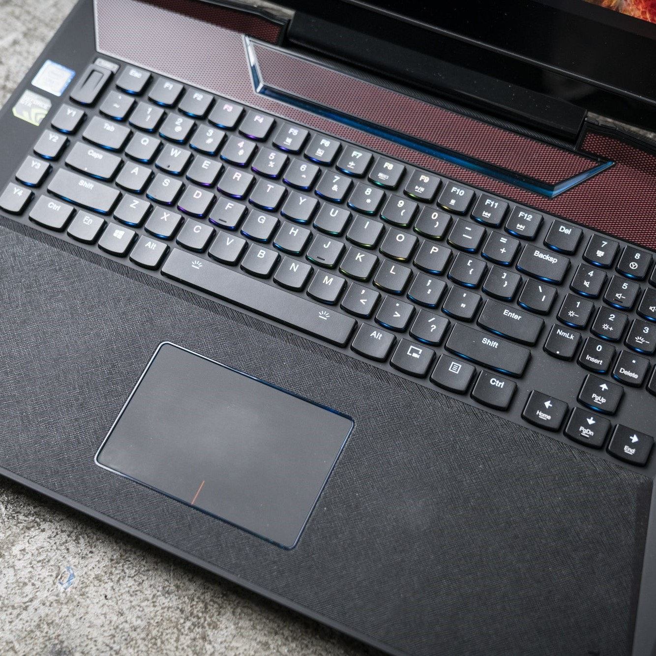 laptop with mechanical keyboard