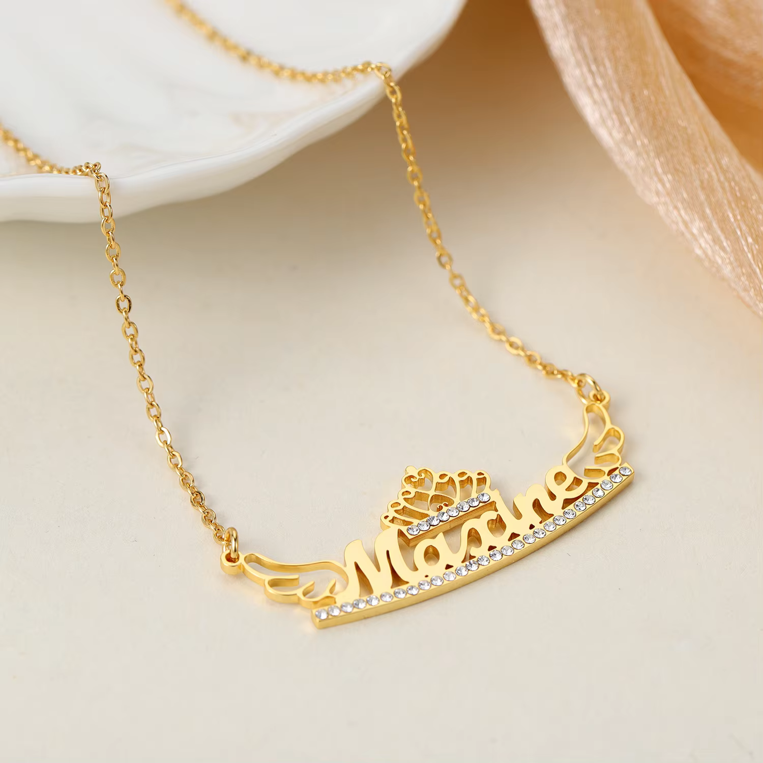 name necklaces for women