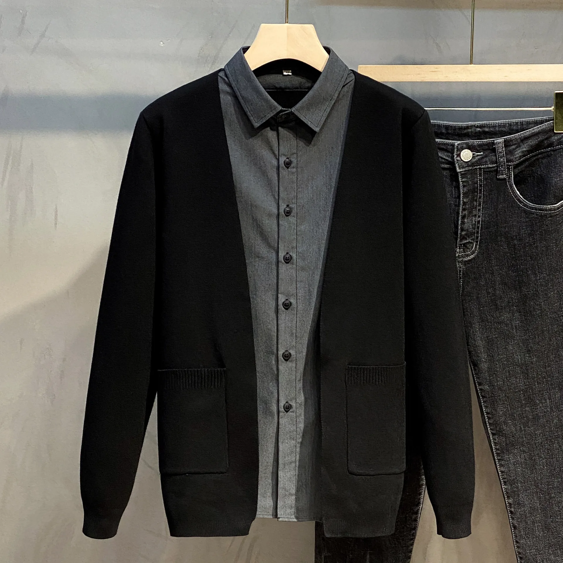 long black cardigan sweater