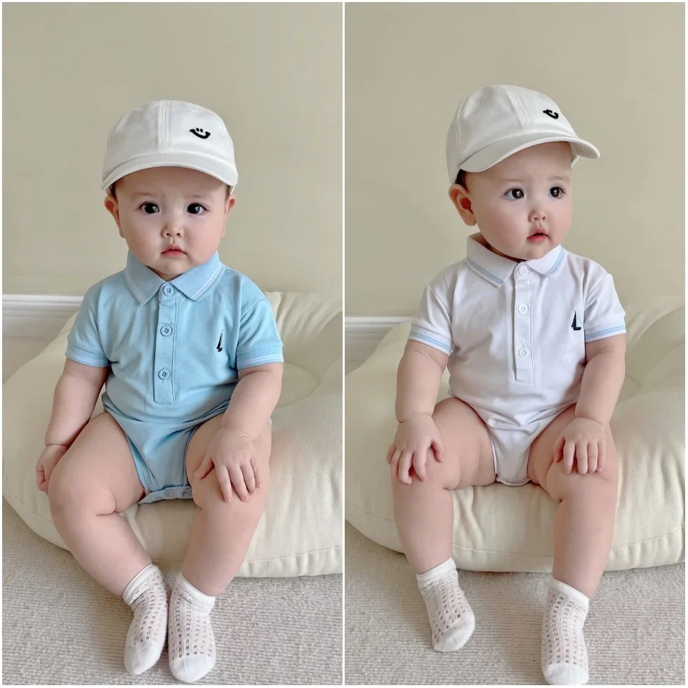 baby polo onesie
