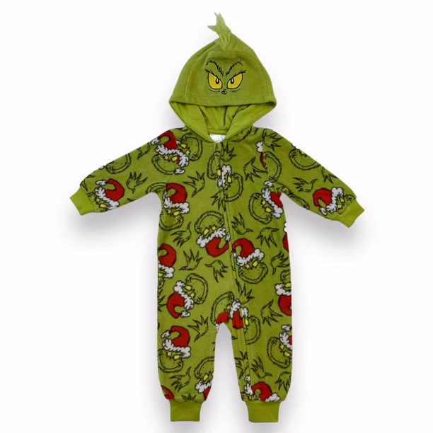 grinch onesie baby