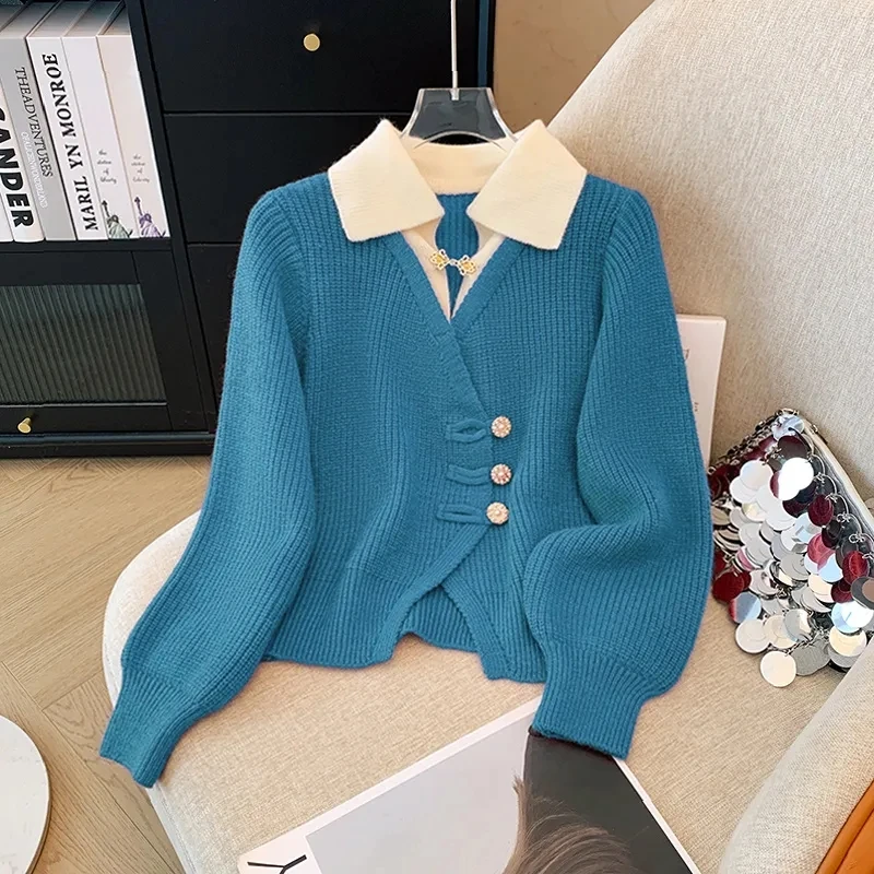 teal cardigan sweater