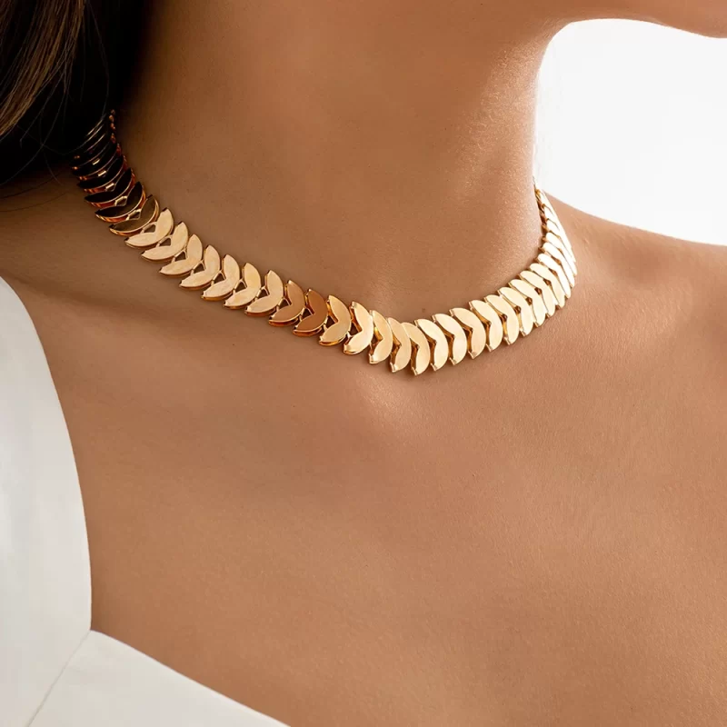 choker necklaces gold