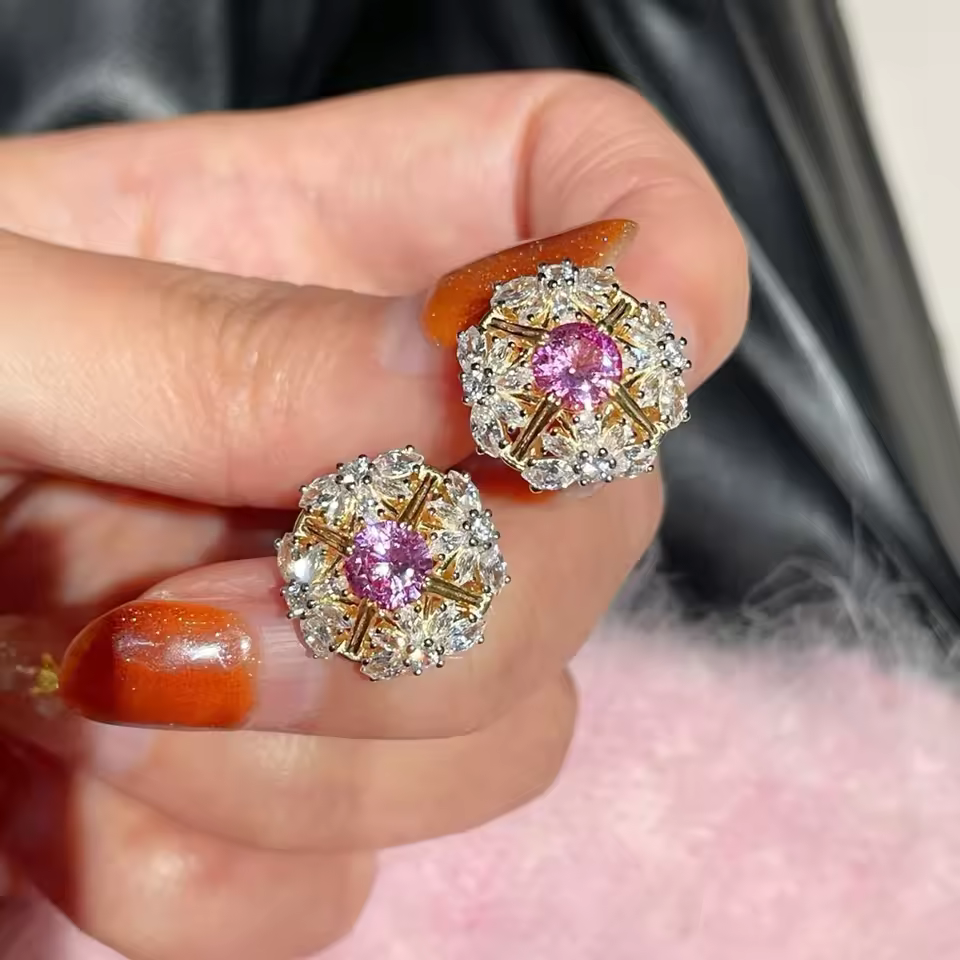 sapphire earrings