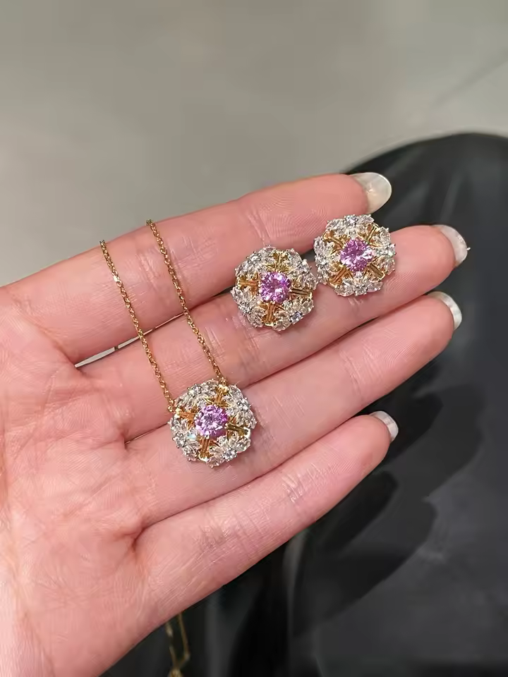 sapphire earrings